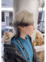 アンドソー 池袋(&so.)&nbsp;ハイトーンカラー/ホワイトブロンド／レイヤーカット/池袋