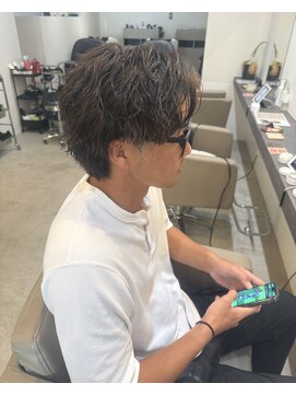 スパイラル/メンズパーマ/メンズカット/ウルフパーマ