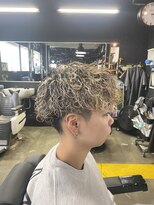 ディグイットバーバーショップ(Dig it !! BARBER SHOP)&nbsp;ハイライトプードルパーマ