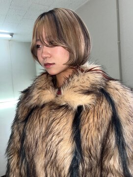 ジュール(JOULE'S) デザインカラー/ハイトーンボブ