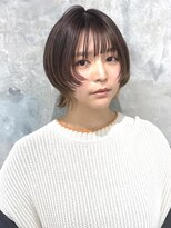 サーカス 町田(circus)&nbsp;ショート×顔周りレイヤー　インナーカラー/ショートボブ