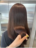 20代30代夏カラー◎小顔レイヤー韓国風髪質改善カラーロング