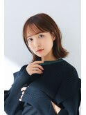 40代くびれボブ#川越#川越駅#白髪染め#白髪ぼかし