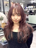 イブヘアー(eve hair)&nbsp;◎レイヤーカット/ハッシュカット/ピンクブラウン/レイヤー