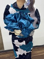 アップスニニー(up's niny)&nbsp;『浴衣着付け＋ヘアセット』遊び心ある帯アレンジ♪可愛く