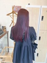 リッツ 岡崎緑ヶ丘店(Ritz)&nbsp;地毛風ストレート_ローズカラー_髪質改善_R81019