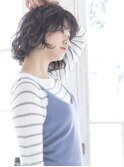 イージーに楽しむ外ハネMIXスタイル