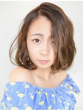 ミューズ 塩釜口店(MUSE) ~muse塩釜口~ゆるふわボブパーマby高瀬