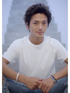 マグノリア オモテサンドウ(MAGNOLiA Omotesando) オールバック系サーフパーマ