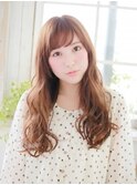 ゆるふわカジュアルロングヘアー