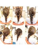 【neolive cino】編み下ろしヘアアレンジ☆