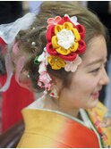 【志治幸佳】卒業式・成人式ヘアセット