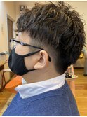 メンズスパイラルショート★