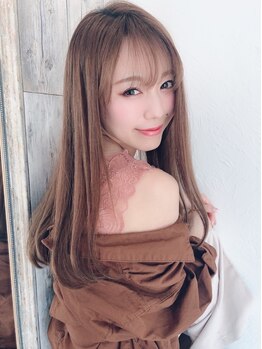 ラナヘアーサロン ノナミ(Lana hair salon NONAMI)の写真/柔らかいシルクのような指通り【[お悩み改善♪]クオライン縮毛矯正＋カット＋トリートメント￥15500】