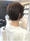 福山美容室caary大人気イルミナカラー　ピンクブラウン