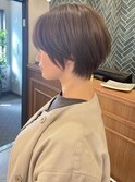 浦和ショートヘアショートカット韓国白髪ぼかし白髪染めボブ