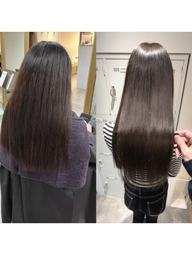 シア(sia) 髪質改善カラー 髪の芯から変える別人級手触りに