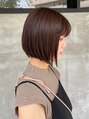 ラッキーヘア 加古川(Lucky Hair) 前下がりで大人可愛い!艶感ミニマムボブスタイル☆