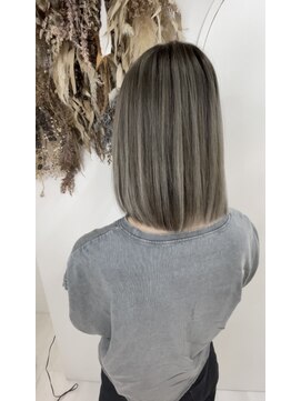 シェルマン(Charmant) 髪質改善ミルクティーベージュケアブリーチダブルカラー