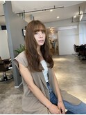 20代30代40代ラベンダーベージュマッシュウルフ立体感美肌
