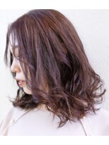 トータルビューティーサロン トップスタイル モテ色ピンクベージュ