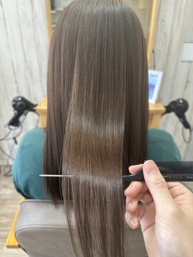 テーラヘアー 鎌ケ谷店(TELA HAIR) うる艶カラー×超音波CARE Pro『TELA HARE鎌ヶ谷』