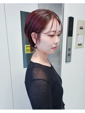 パープル(purple) 3Dチェリーレッド