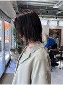 【ADORE横浜】ウエットヘアでこなれ感のあるレイヤーボブ