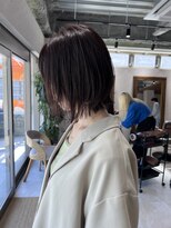 アドア 横浜(ADORE)&nbsp;【ADORE横浜】ウエットヘアでこなれ感のあるレイヤーボブ