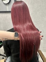 ロウル 渋谷(LOWRL)&nbsp;ボルドー/ワインレッド/シールエクステ60枚