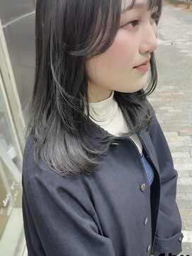 ネオリーブ アンド 渋谷店(Neolive &) 韓国/渋谷 韓国ブラック×顔まわりレイヤー