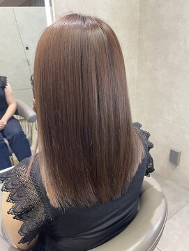 ニーナ ビューティーサロン(NINA Beauty Salon) 赤みさよなら!艶ブラウン♪#カラー#トリートメント