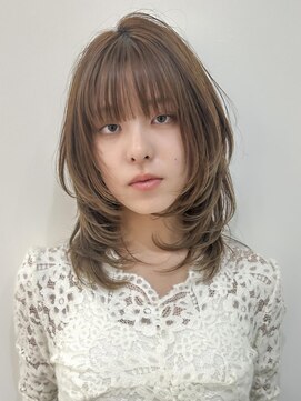 ニューヨークニューヨーク イオンスタイル東淀川店(NYNY) 内巻きくびれレイヤー顔周りレイヤー【 大阪 淡路】