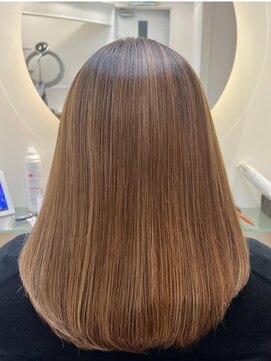 松本平太郎美容室 銀座パートフォー(PART４) 白髪ぼかしハイライト　　◎３０代　４０代　５０代