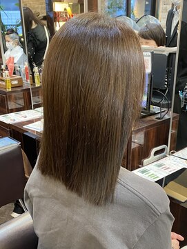 キャラ 池袋本店(CHARA) ヘアエステ髪質改善トリートメント◎アッシュブラウン【池袋】