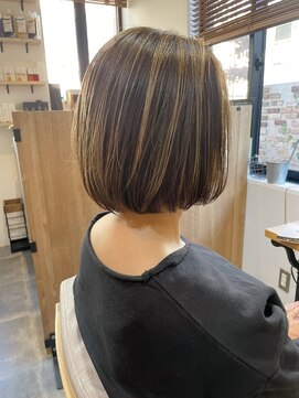 アイリー 自由が丘(Aily) 【Aily自由が丘】ハイライトボブ