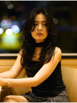 ファムエリア(FEMME AREA) レイヤーカット ダブルカラー ブリーチ