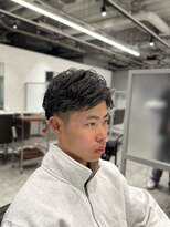 メンズ短髪パーマ
