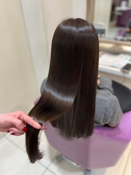 ハピネス 河原町店(Happiness) 京都美容室 髪質改善 レイヤーカット ブリーチなし 透明感カラー