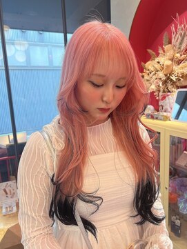 ボックスミコ(Box mico.) 前髪/アンブレラカラー/こなれミディ/イメチェン/ウェーブパーマ