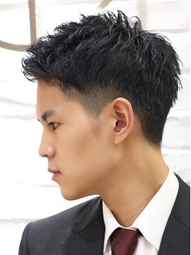 ヨシザワインク プレミアム 横浜 桜木町店(YOSHIZAWA Inc. PREMIUM) 【ヨシザワ横浜】爽やかビジネスツーブロックアップバンク