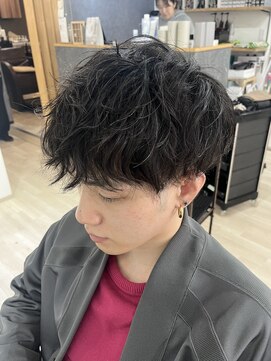 エメヘアデザイン ルイス(Aimer Hair Design Lewis) ソフトツイストパーマ/メンズパーマ/弘前市