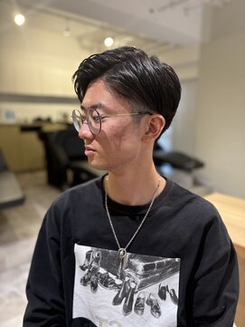 ソイクフ 四条大宮店(SOY-KUFU) 20代30代40代◎似合わせカット韓国マッシュブルーブラック