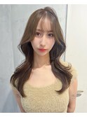 ミニウルフレイヤーカット顔周りカット前髪カット韓国ロング柏柏