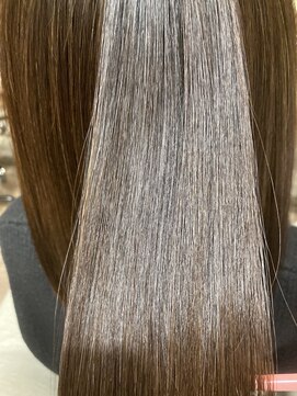 ユーリカ リチェルコ 四天王寺前夕陽ケ丘店 髪質改善カラー/ブラウン