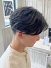 【メンズ限定】カット＋ウェーブパーマ＋眉カット付き　￥10000