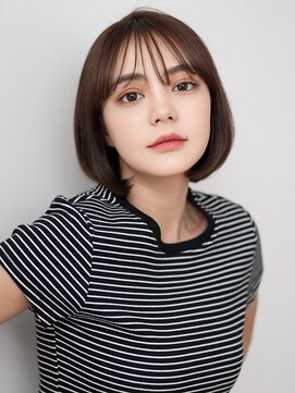 ジプソ 池袋西口(Gypso) ボブA４/池袋美容室/髪質改善カラー/白髪ぼかし/縮毛矯正