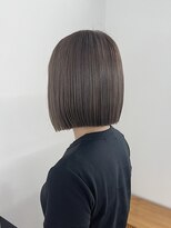 シュク 高円寺(SYUK)&nbsp;グレージュ/ボブ/切りっぱなし/ケア【SYUK高円寺】kanna