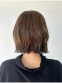 裾カラー/ボブ/20代/30代/40代