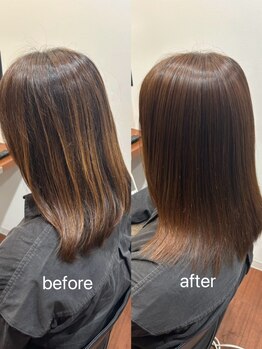 【髪質改善専門店】髪の悩みや理想を汲み取り、女性目線でキレイをサポート！自分史上最高の艶髪に＊